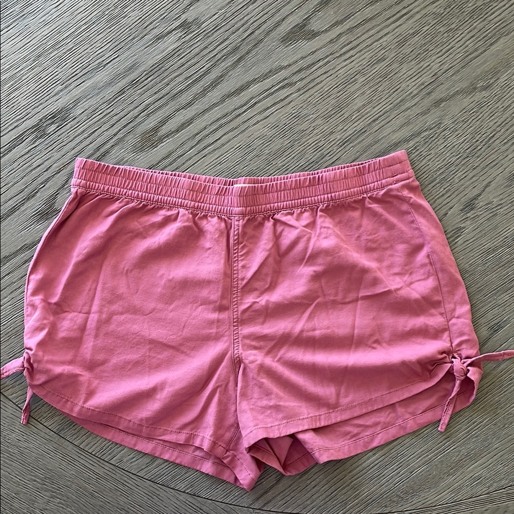 Madewell Pink Women's Shorts, 16” across on elastic waist.
